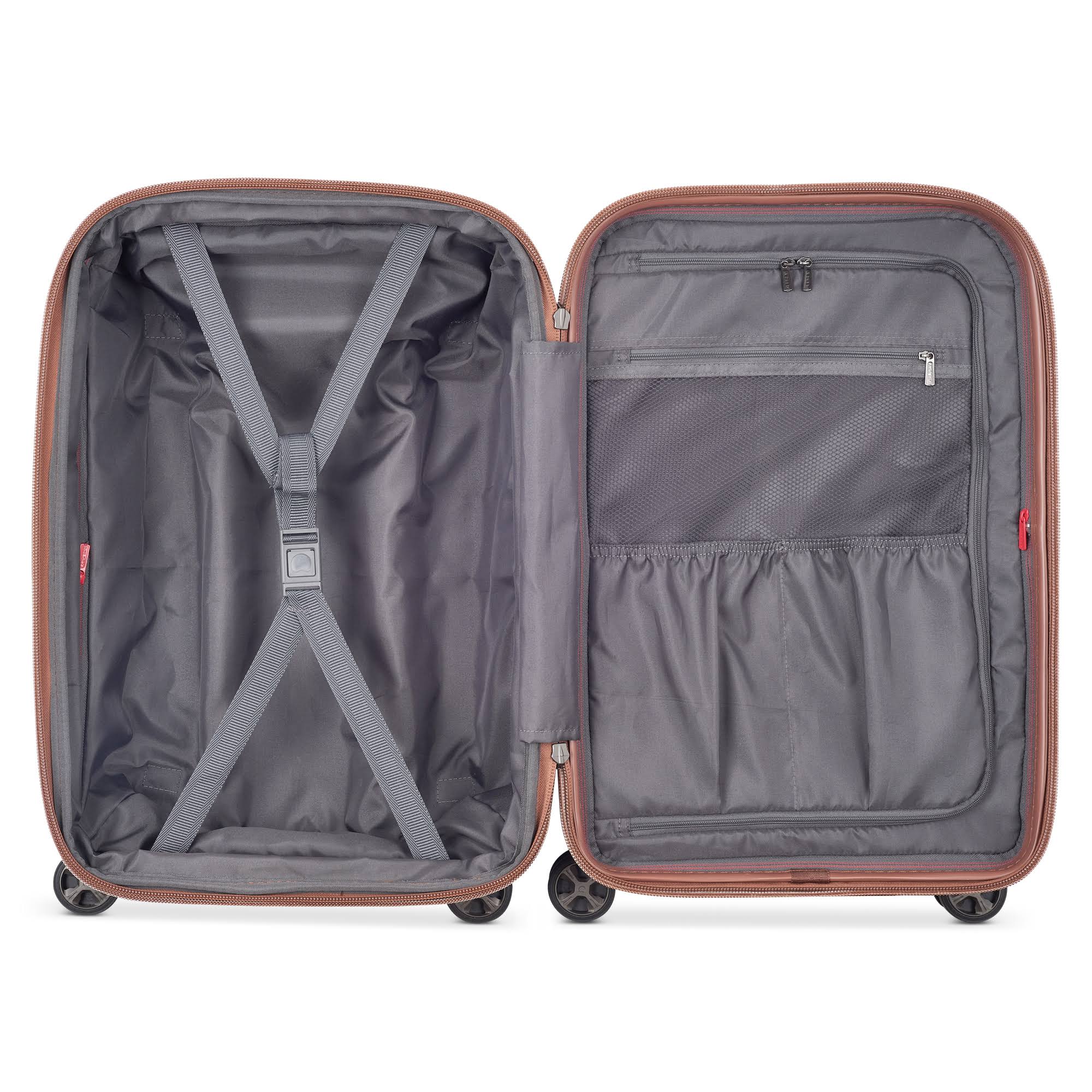 Delsey St. Tropez 21x22 Hardside Carry-On Spinner - Pink