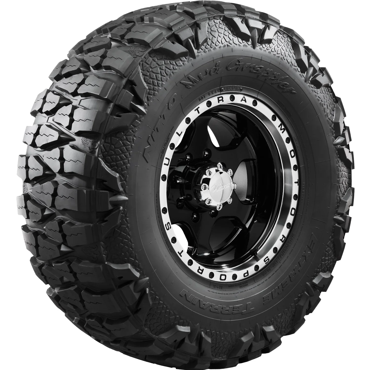 Set of 4 Nitto Mud Grappler LT35X12.50R18 123Q E Tires