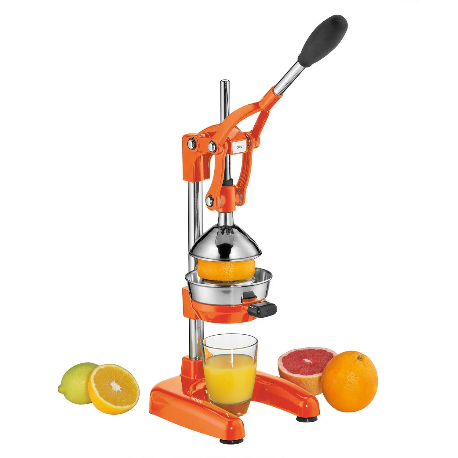 Cilio Citrus Juice Press in Orange