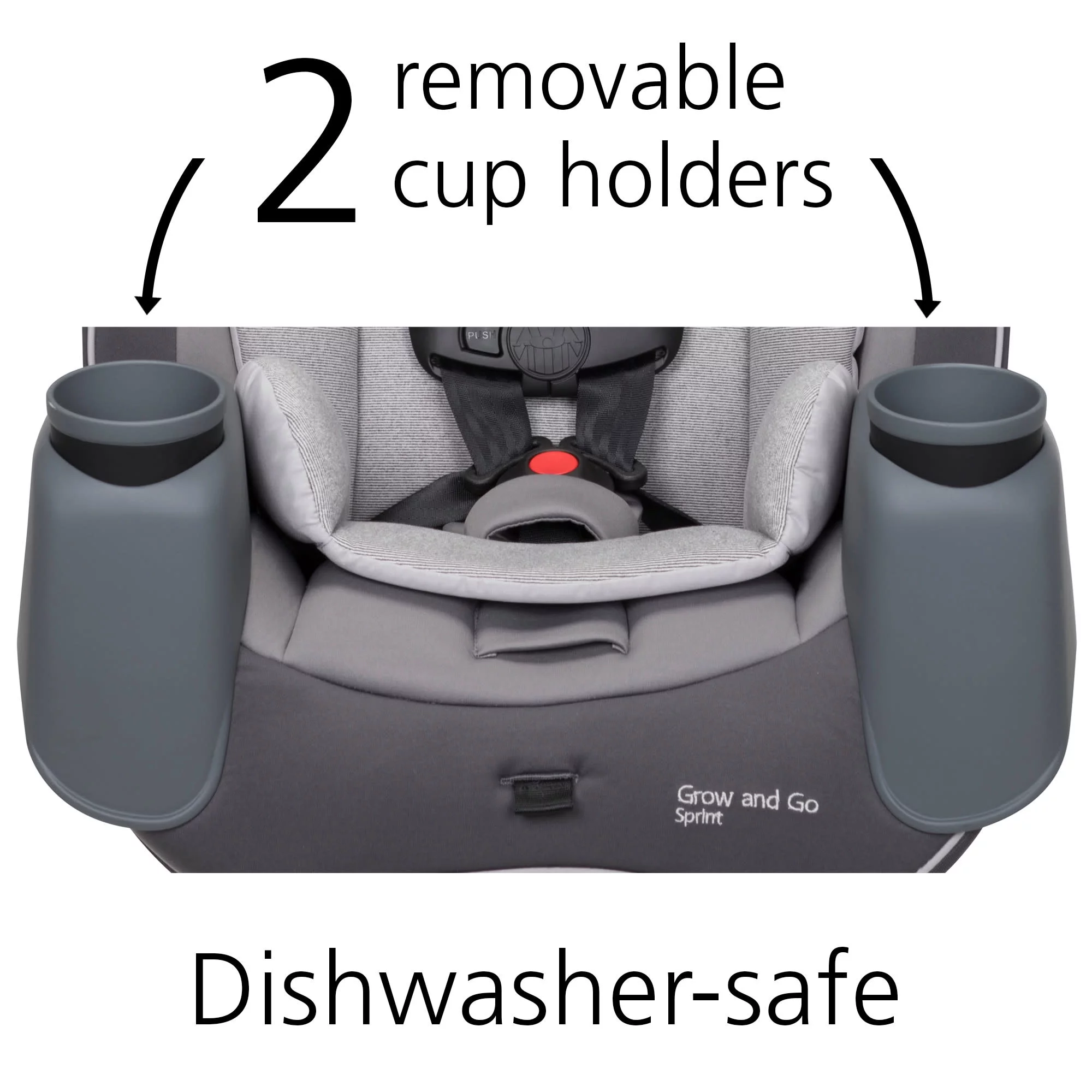 Safety 1st Grow and Go Sprint All-in-1 Convertible Car Seat, Silver Lake