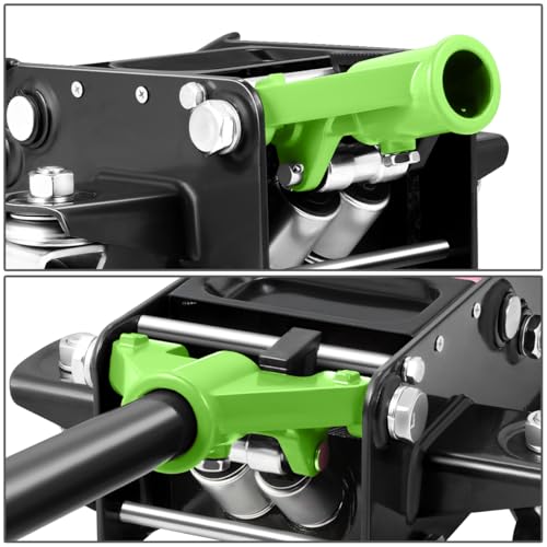 DNA MOTORING Floor Jack 3 Ton (6000 lbs) Capacity, Fast Lift Service Jack Low Profile Steel Heavy Duty Hydraulic Car Jack, Lifting Range 3"-20", Black, TOOLS-00475-BK