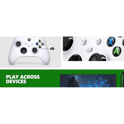 Microsoft QAU-00157 Xbox Wireless Gaming Dual Controller Bundle (Ghost Cipher Special Edition) for Xbox Series X|S, Xbox One, Windows PC, Android and iOS