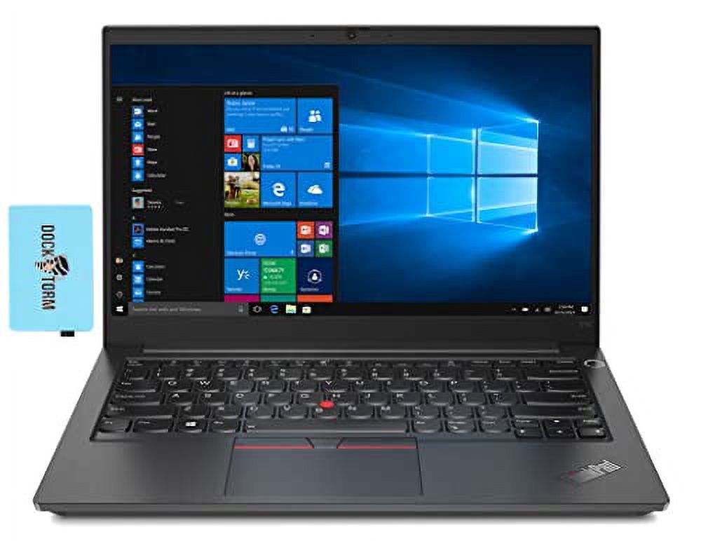 Lenovo ThinkPad E14 Gen 3 14.0" 60Hz FHD IPS Business Laptop (AMD Ryzen 7 5700U 8-Core, 12GB RAM, 2TB PCIe SSD, AMD Radeon, WiFi 6, Bluetooth 5.2, Webcam, HDMI, Win 11 Pro) w/Hub