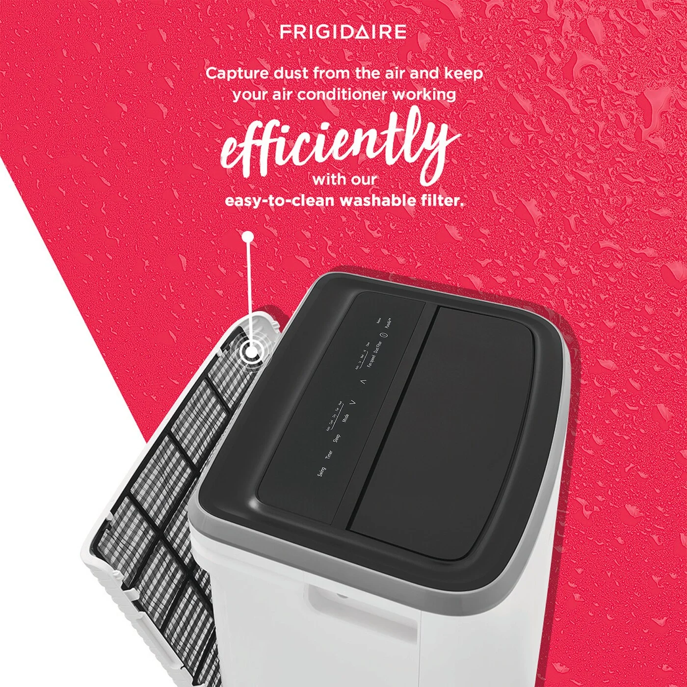 Frigidaire&nbsp;3-in-1 Heat/Cool Portable Room Air Conditioner 14,000 BTU (ASHRAE) / 10,000 BTU (DOE)