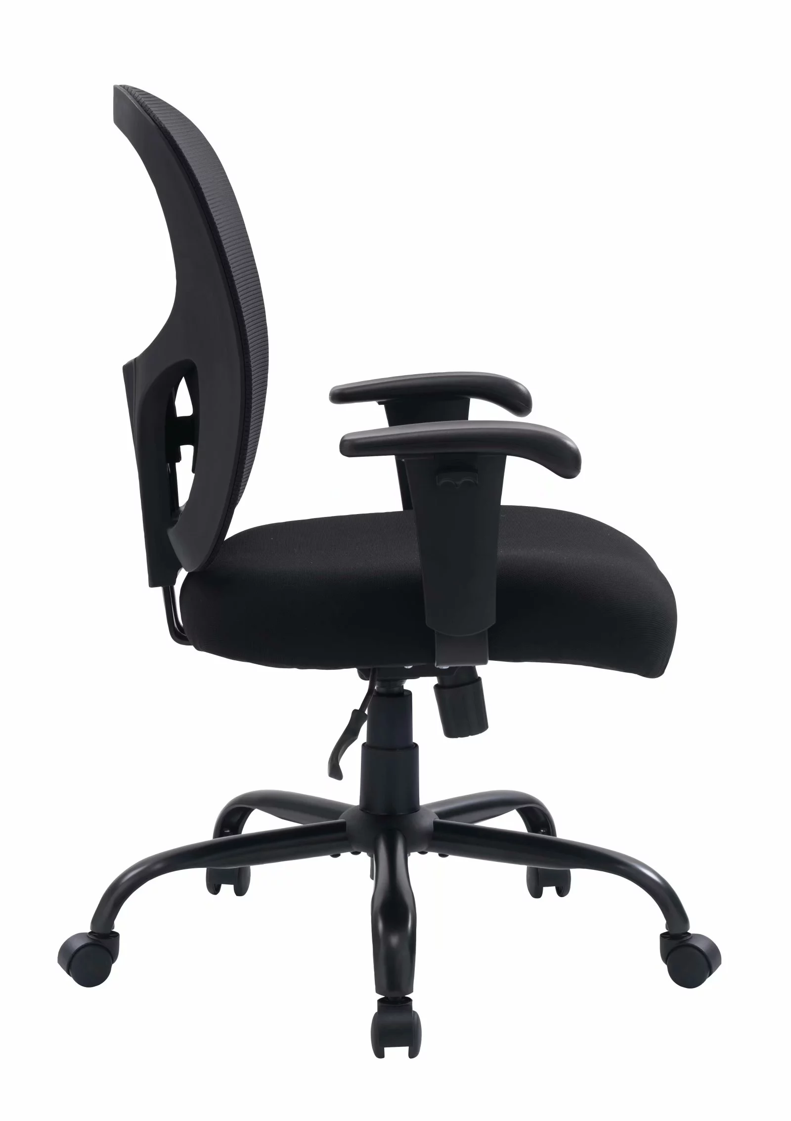 Bigroof Office Chair, 400 lbs Task Office Chair Ergonomic Wide Seat Mesh with Massage Lumbar Support and Adjustable Armrest Home Computer Chair for Heavy People
