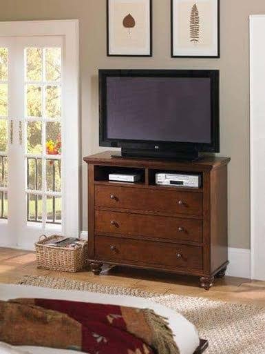 Aspenhome Cambridge Brown Cherry Entertainment Chest