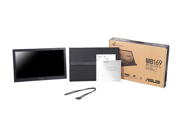 Asus Mb169c+ 15.6x22 16:9 Portable IPS USB-Powered Monitor