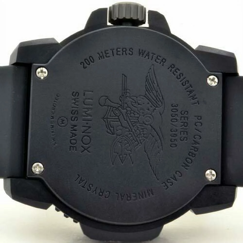 Luminox 3051 BLACKOUT EVO Navy SEAL Swiss Dive Watch