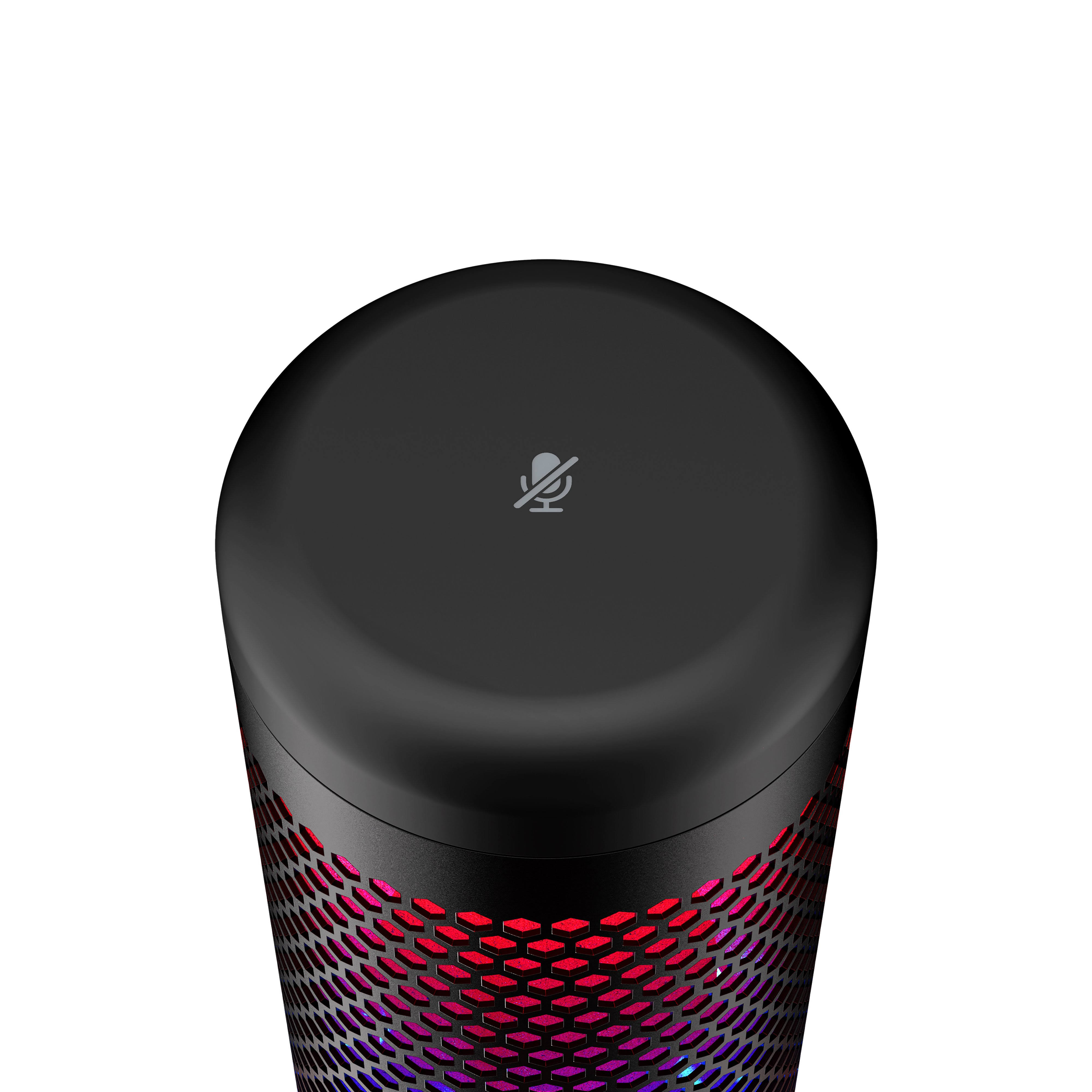HyperX QuadCast S RGB USB Condenser Microphone - Black