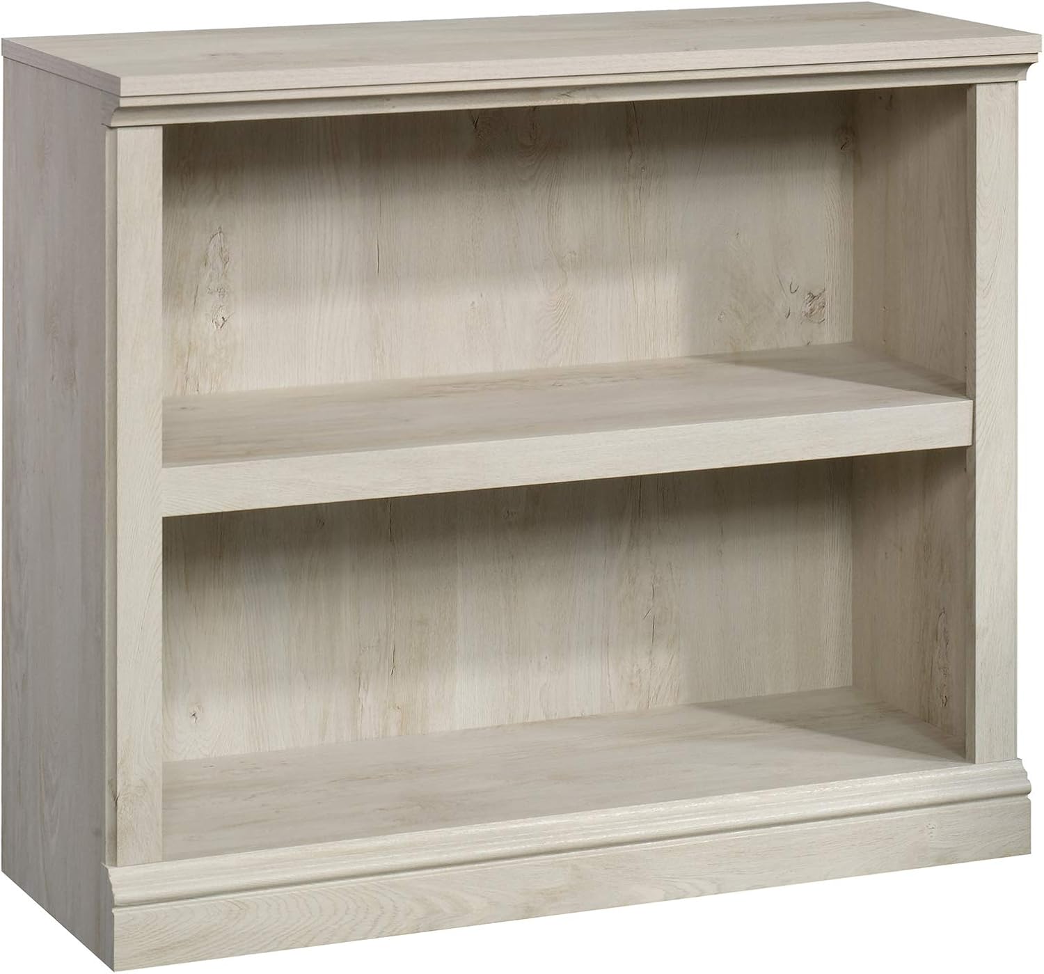 Sauder 2-Shelf Bookcase, Select Cherry finish