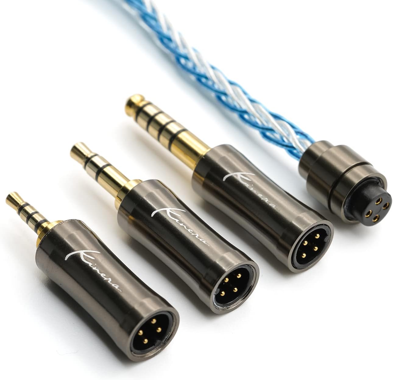Kinera Ace Modular Upgrade Cable, OFC+OFC with Silver Plated 8 Core IEM Cable (0.78 2PIN)