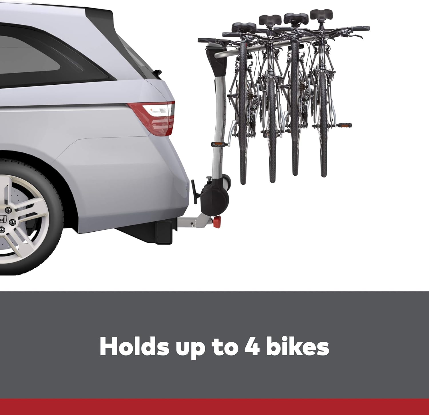 Yakima - SwingDaddy, Swing Hitch Bike Rack, 4 Bike Capacity