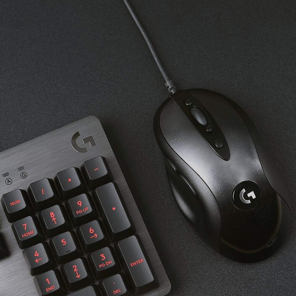 Logitech MX518 Gaming-Grade Optical Mouse PC Mouse, PC/Mac, 2 Ways (Renewed)