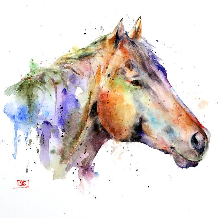 Dean Crouser Canvas Art Picture - Horse
