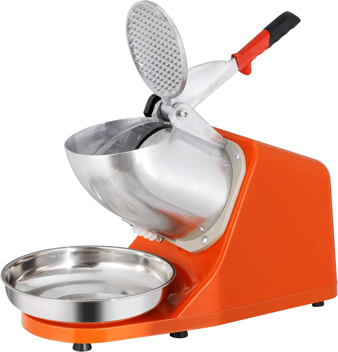 ZENY Electric Ice Crushers 300W 2000r/min w/Stainless Steel Blade Shaved Ice Snow Cone Maker Kitchen Machine (Silver)