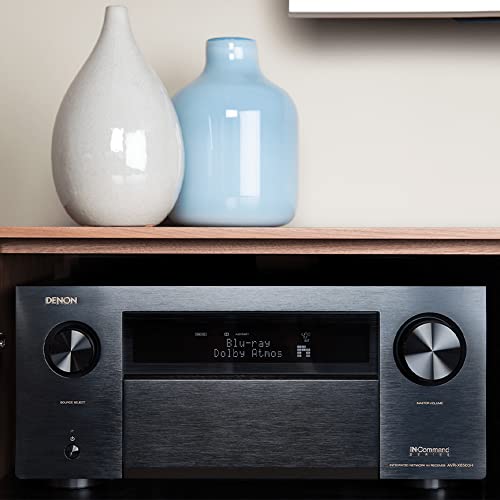 Denon AVR-X8500HA 13.2 Channel (150 W/Ch) Receiver for Home Theater, Advanced 8K Upscaling, Supports Dolby Atmos, DTS:X, IMAX Enhanced, Auro 3D & more, Built-in HEOS, Amazon Alexa Voice Control