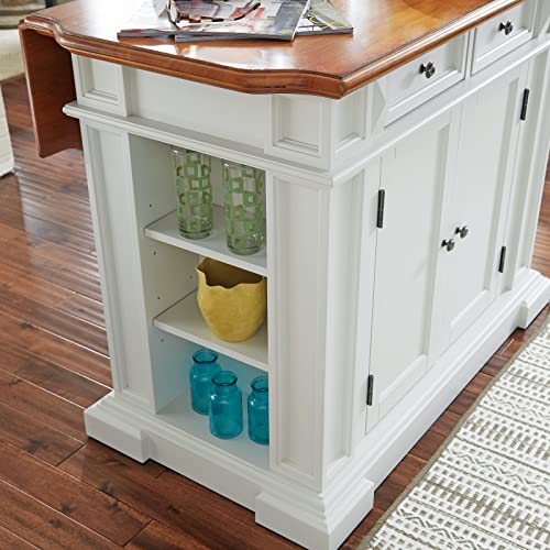 Homestyles Americana Gray Kitchen Island