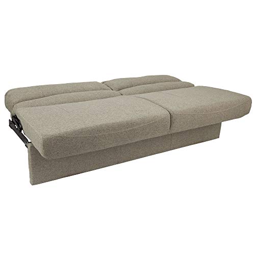 RecPro Charles RV 68" Jackknife Sofa | Love Seat | Sleeper Sofa | RV Furniture | RV Couches (Oatmeal)