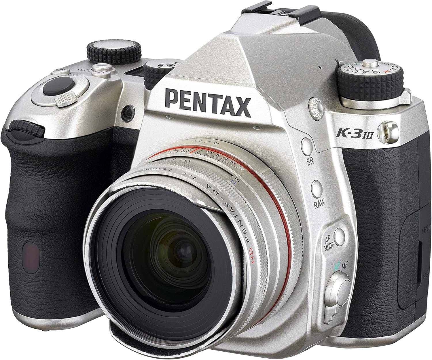 Pentax K-3 Mark III Flagship APS-C Black Camera Body - 12fps, Touch Screen LCD, Weather Resistant Magnesium Alloy Body with in-Body 5-Axis Shake Reduction. 1.05x Optical viewfinder with 100% FOV