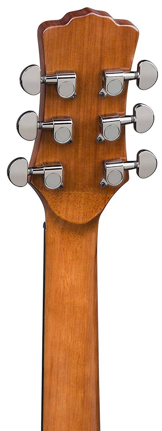 Luna Gypsy Quilt Ash Acoustic Electric Guitar Gloss Natural