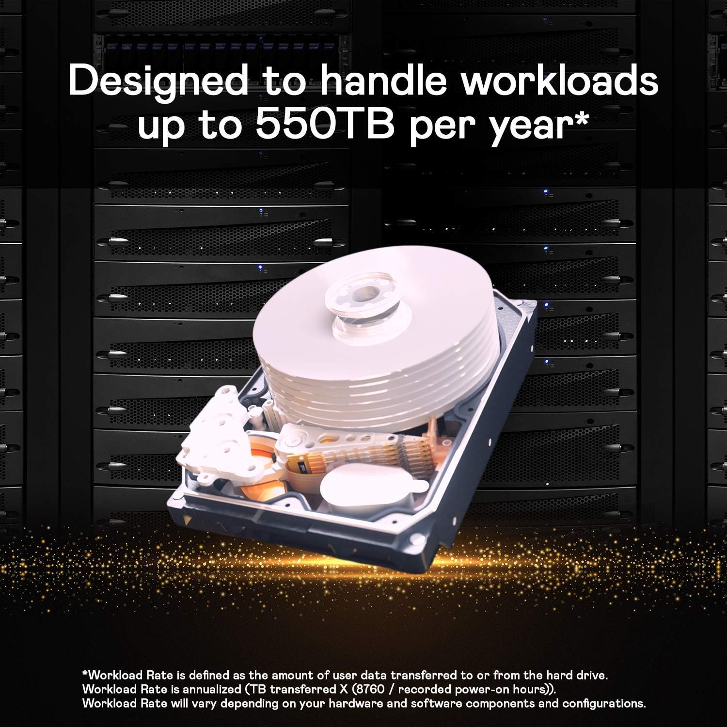 WD Gold 14TB Enterprise Class Internal Hard Drive - 7200 RPM Class, SATA 6 Gb/s, 512 MB Cache, 3.5 - WD141KRYZ (Renewed)