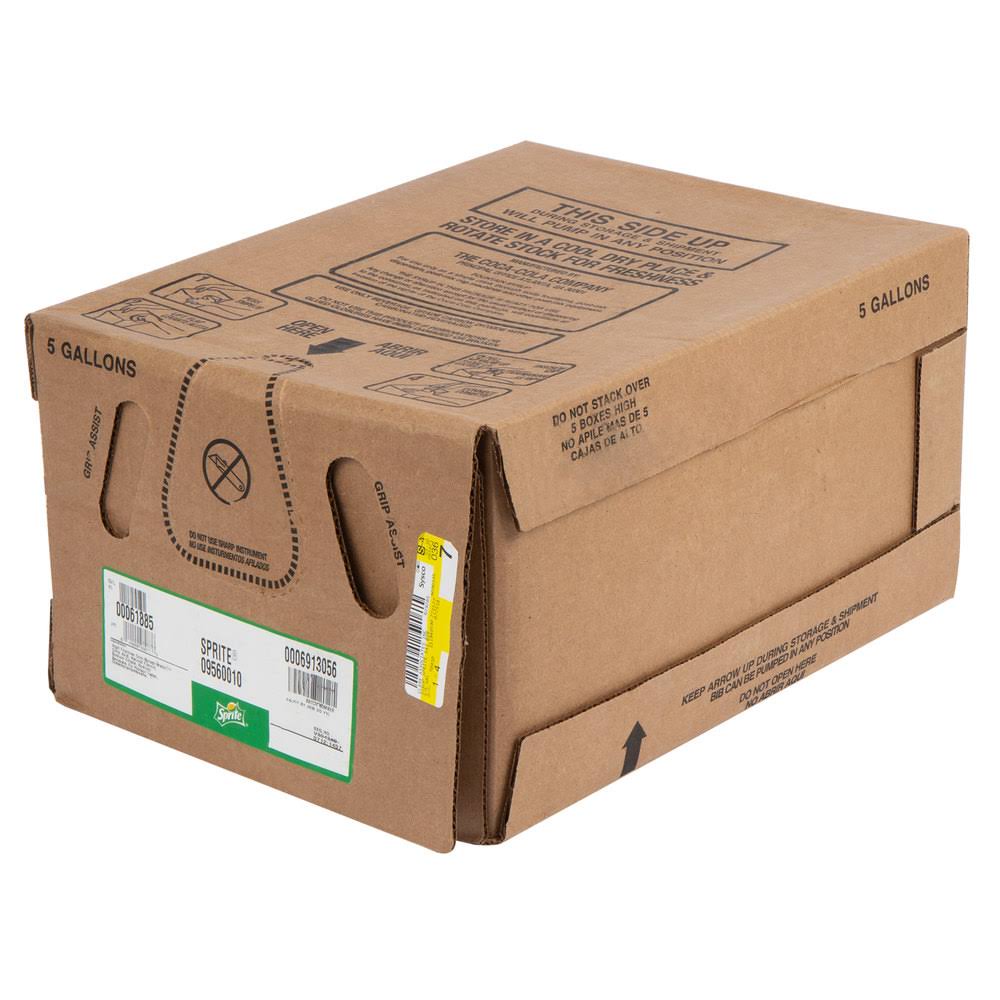 Sprite Soda Syrup Concentrate 5 Gallon Bag in Box