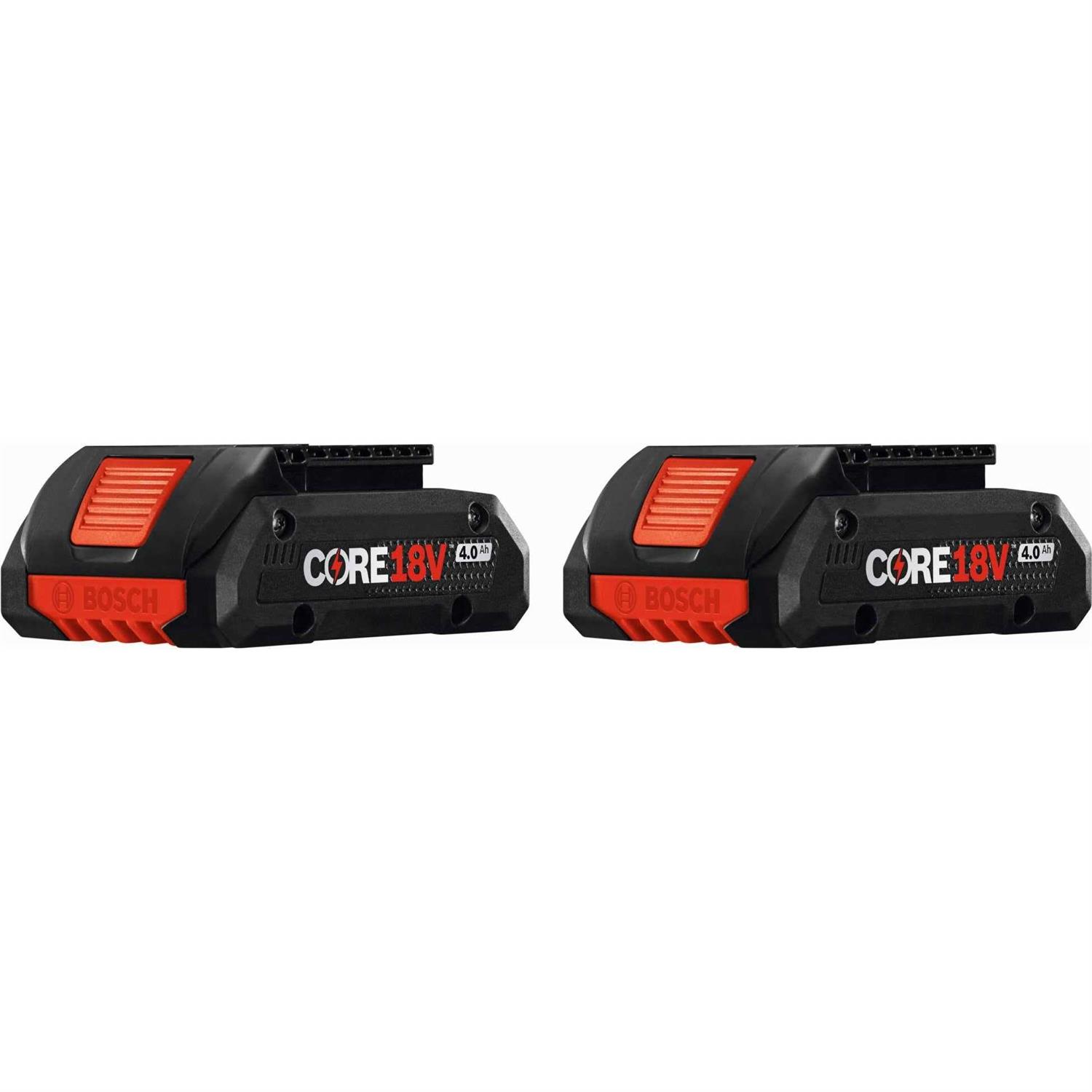 Bosch 18V CORE18V Lithium-Ion 4.0 Ah Compact Battery GBA18V40 - Shop Hardware Tools Online Store