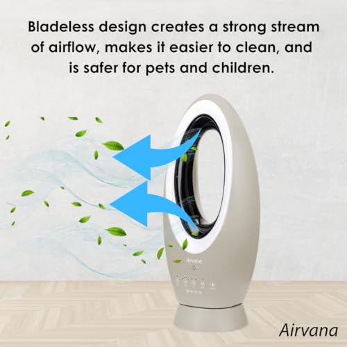 Airvana Bladeless Rechargeable Indoor/Outdoor Fan