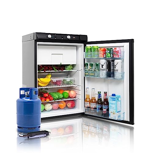 SMETA Propane Refrigerator Freezer