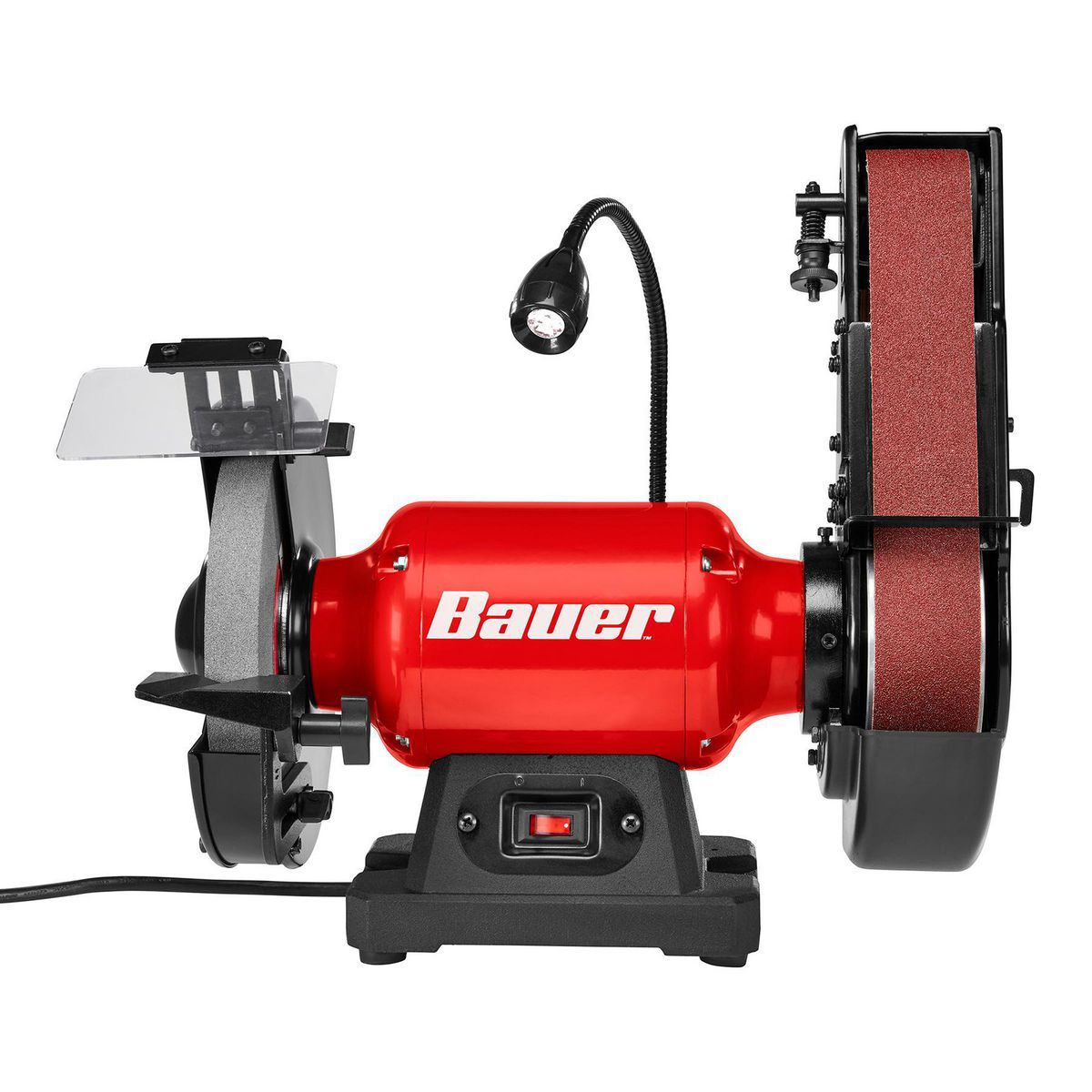 BAUER 8 in. Bench Grinder with Belt Sander
