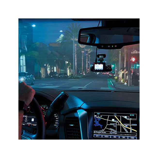 Cobra SC 201 Dual-View Smart Dash Cam with Built-in Cabin View