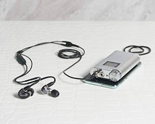 Shure AONIC 5 Wired Sound Isolating Earbuds, Detachable Cable, Durable Quality