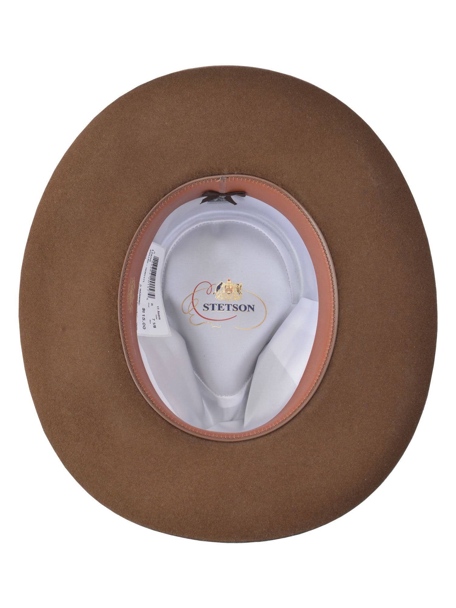 Stetson Llano Wool Western Hat in Acorn SWLLNO-163911