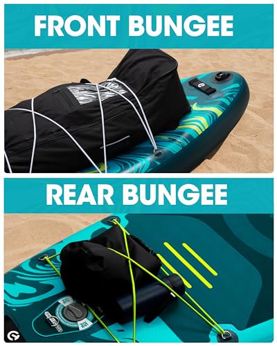CETANA 11'6×35" Extra Wide Stand Up Paddle Board for Adults & Youth, 400lb Capacity Inflatable Paddle Board, Sup for 2+1 Person with Removable US Fin, 100L Backpack, Floating Paddle, Safety Leash