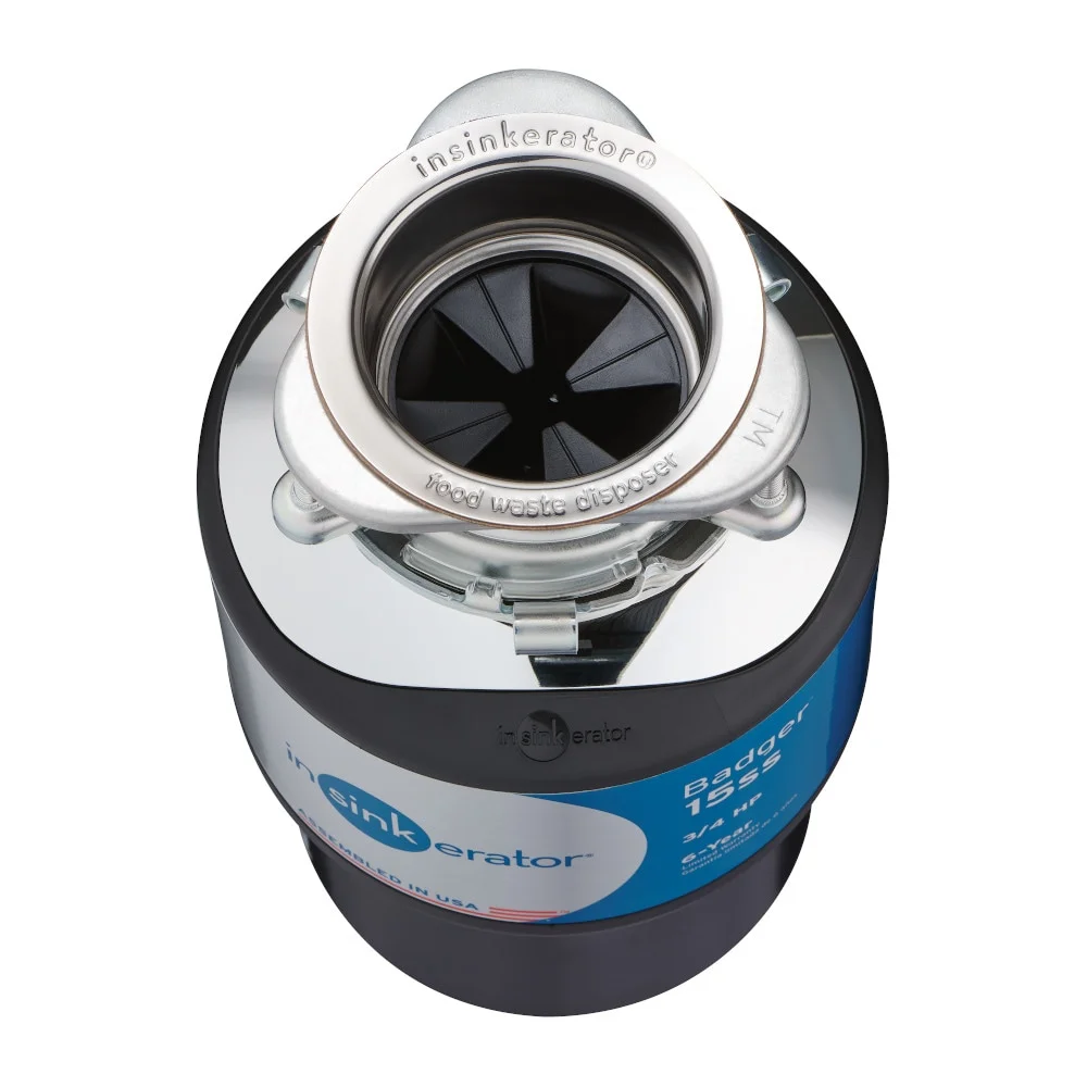 InSinkErator Badger 15ss Non-corded 3/4-HP Continuous Feed Garbage Disposal
