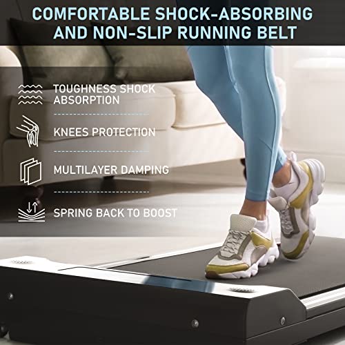 Gallelife Walking Pad, Under Desk Treadmill,Walking Pad Treadmill Desk Treadmill Installation Free with Remote Control Walking and Jogging Machine for Home/Office