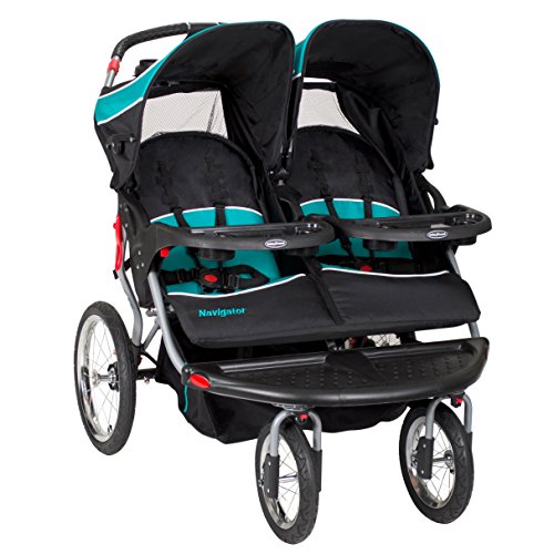 Baby Trend Navigator Lite Double Jogger Stroller, Europa
