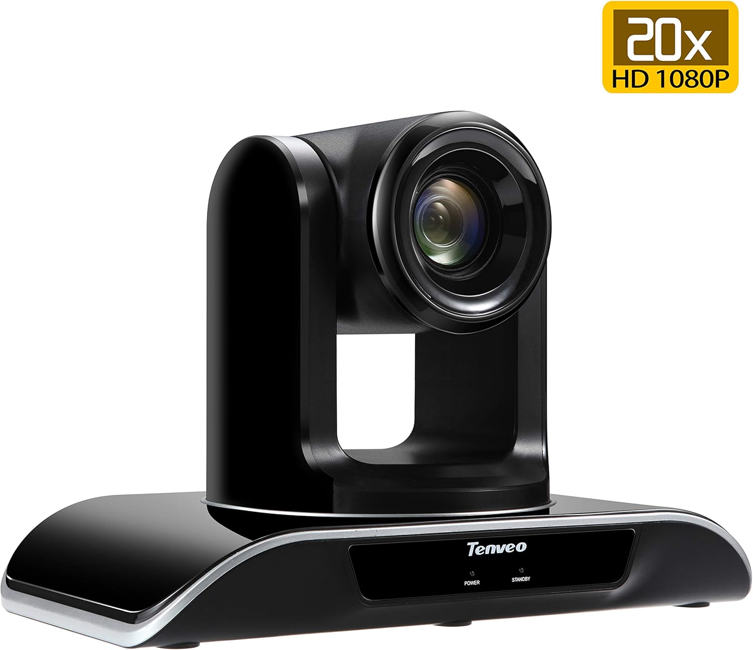 Tenveo PTZ Conference Room Camera 20X Optical Zoom Full HD 1080p USB Video Streaming Conference Camera for Business Meetings Easy to Use Works with Zoom Skype
