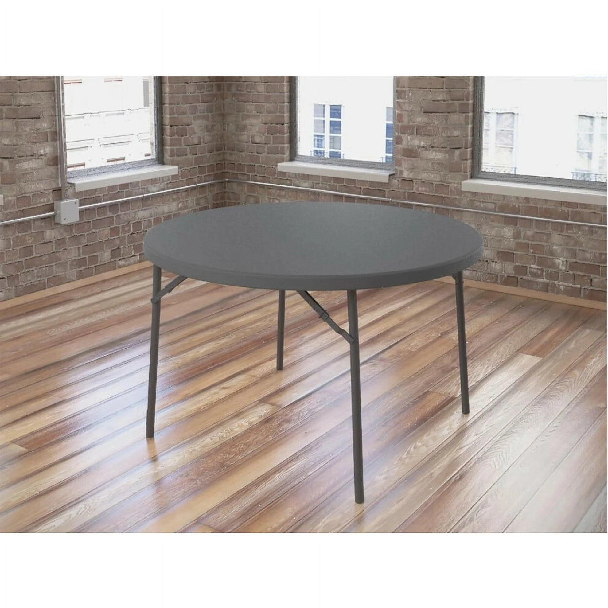 Dorel Zown Commercial Round Blow Mold Fold Table
