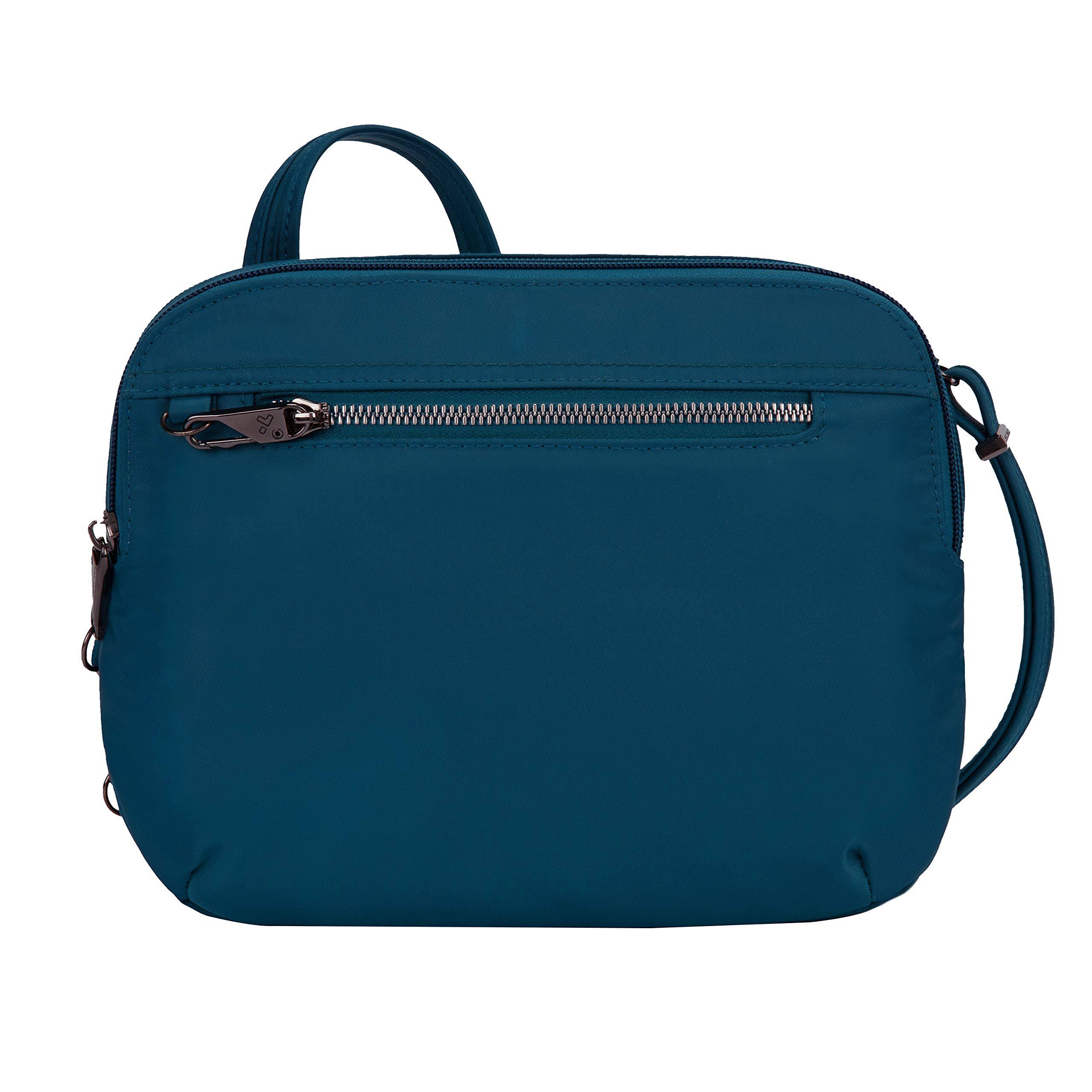 Travelon Anti Theft Tailored EW Crossbody Organizer Peacock - Avayadevconnect