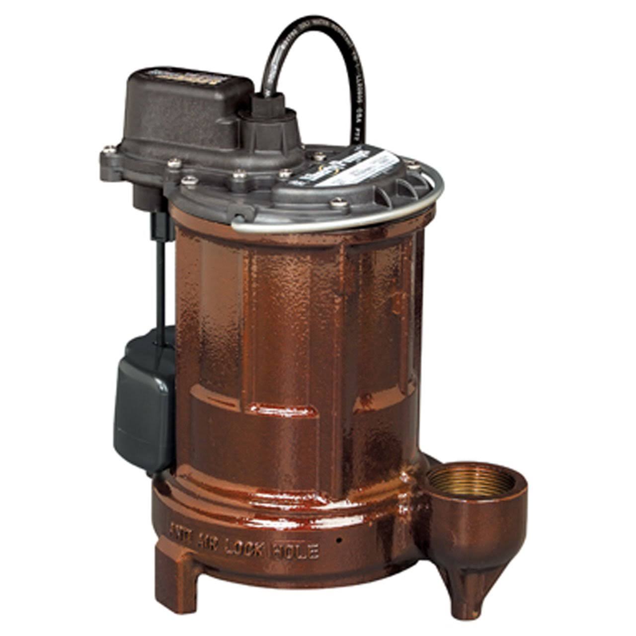 Liberty Pumps - 250 - 1/3 HP Cast Iron Submersible Sump/Effluent Pump