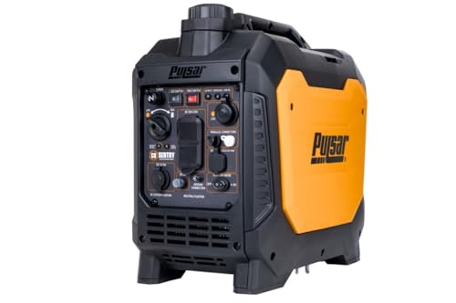 Pulsar 9500 Watt Tri Fuel Portable Inverter Generator, Remote Electric Start, CO Sensor, Parallel Capable, Super Quiet, Use for RV, Camping, Outdoor & Home, Gasoline, Propane, Natural Gas, NED95TiSRCO