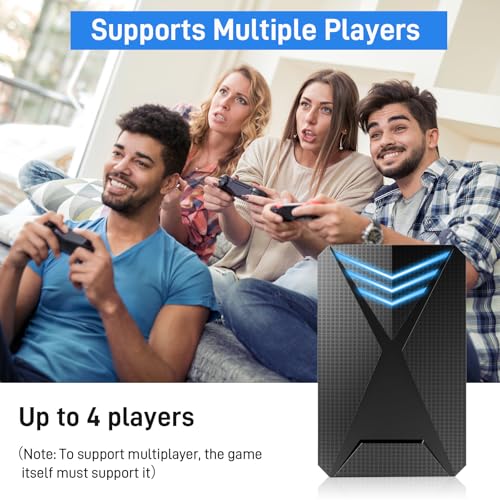 Retro Game Console Hard Drive 2T, Retro Drive with 18 Emulator Console, 4280 Plug and Play Video Games for PC, Launchbox Hard Drive Emulator, USB 3.0, Hyper Base Lbox