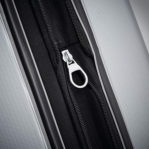 Samsonite Winfield 3 DLX Hardside Expandable Luggage with Spinners, Silver, Carry-On 20-Inch