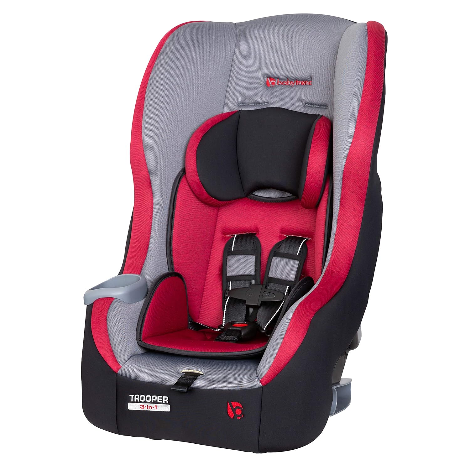 Baby Trend Trooper 3-in-1 Convertible Car Seat, Moondust (CV01C87B)