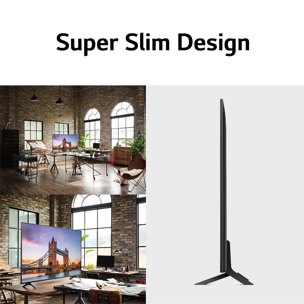 LG 43" Class 4K UHD 2160P webOS Smart TV with HDR UR9000 Series (43UR9000PUA)