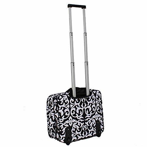World Traveler Leopard Rolling 17-inch Laptop Business Case