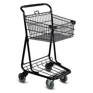 EXpress3540 Convenience Shopping Cart, Black