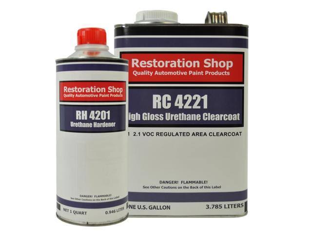Sunshine Yellow Gallon Urethane Basecoat Clearcoat Car Auto Paint Fast Kit