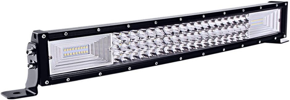 Lumitek 288w 50inch Curved Led Light Bar Spot Flood Combo Beam Light Bar Off-road Led Bar for ATV JEEP Off Road SUV 4wd IP67 12V Car Led Bar Light…